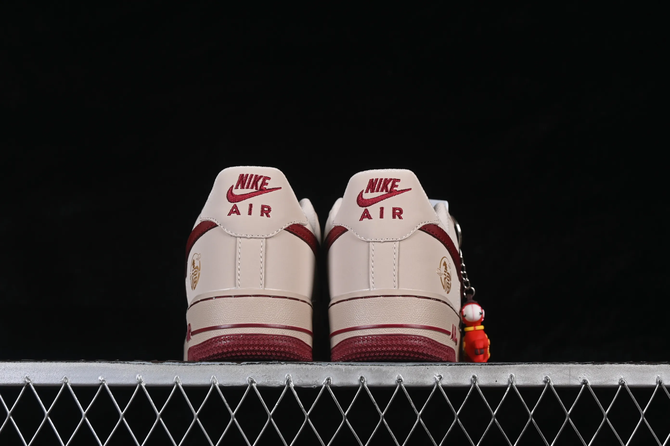 All categories Nk Air Force 1 Air Force series Nk Air Force 1 Low Air Force low-top Nike Air Force 1'07 Low Year of the Horse limited edition beige brown apricot red Air Force 1 low-top casual sneakers NH0601-522